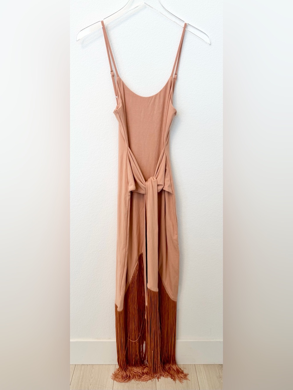 VICI Fore Melon Fringe Tie Dress XS - Picture 2 of 3